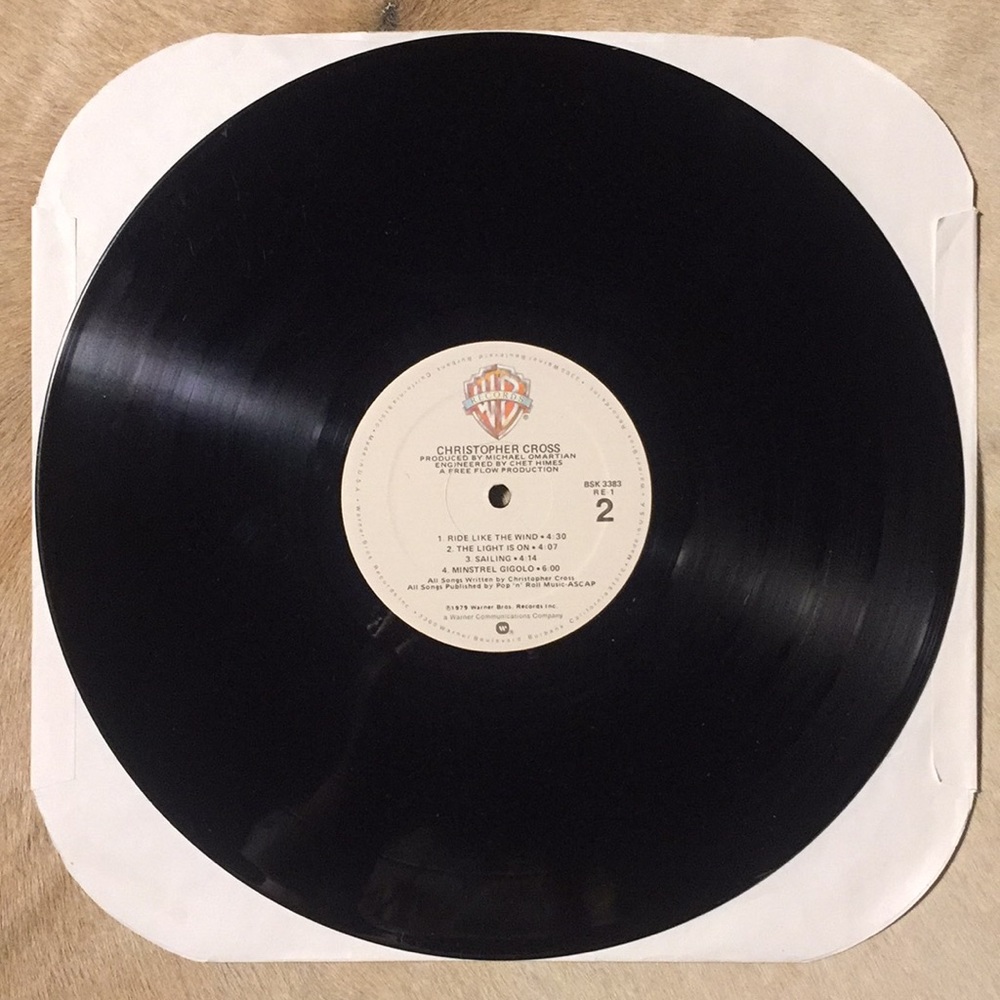 Christopher Cross - (Self-Titled) Vinyl LP - Picture 3 of 5